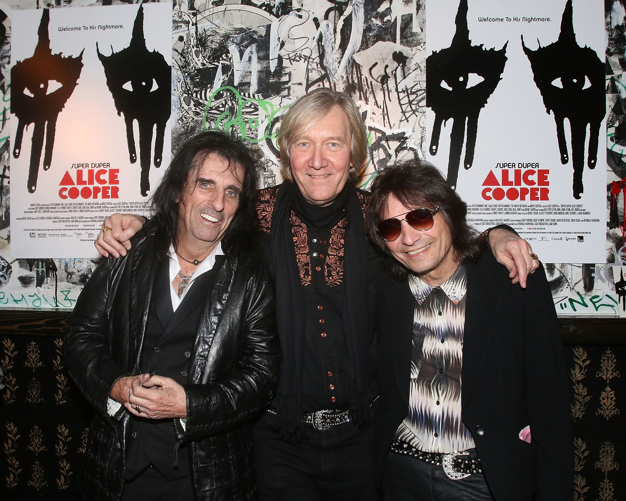 Alice Cooper, Dennis Dunaway, Neil Smith and Mark Weiss
