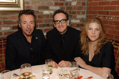 Elvis Costello, Diana Krall and Bruce Springsteen