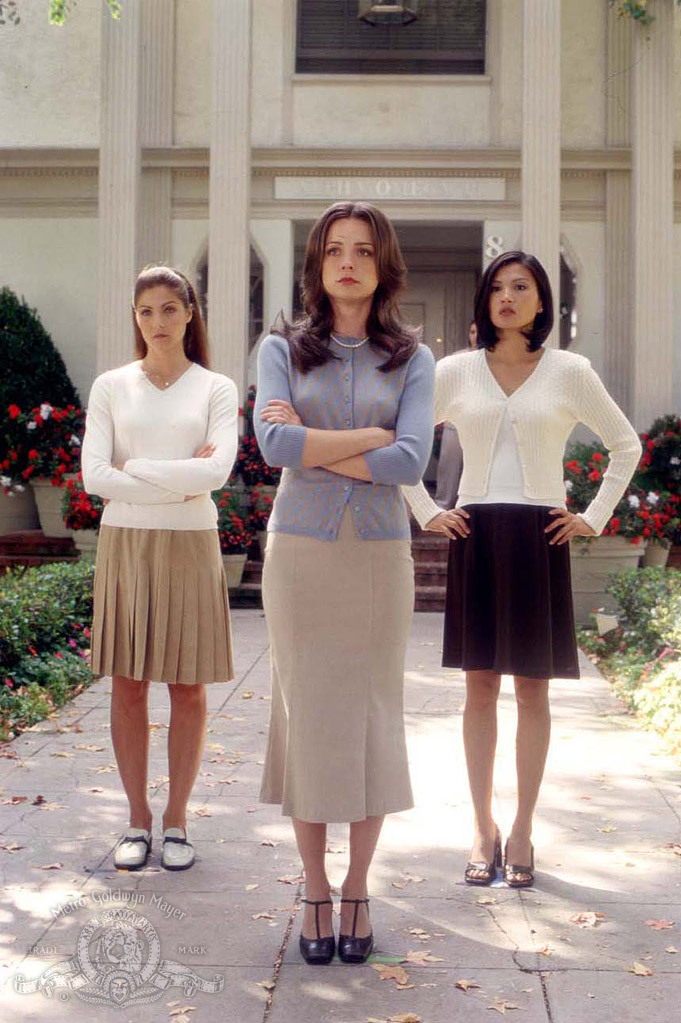 Still of Marisa Coughlan, Michelle Krusiec and Marisa Petroro in Pumpkin (2002)