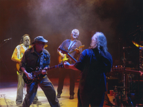 Still of David Crosby, Graham Nash, Stephen Stills and Neil Young in CSNY/Déjà Vu (2008)