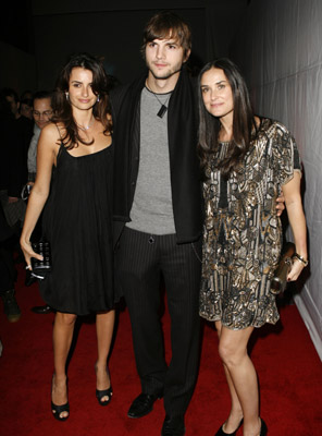 Demi Moore, Penélope Cruz and Ashton Kutcher