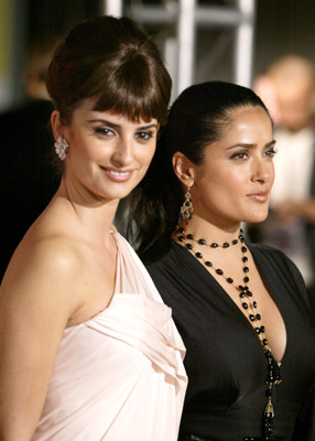 Salma Hayek and Penélope Cruz