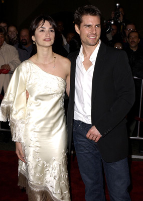 Tom Cruise and Penélope Cruz at event of Vanilinis dangus (2001)