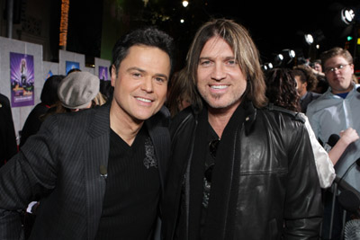 Billy Ray Cyrus and Donny Osmond at event of Hannah Montana & Miley Cyrus: Best of Both Worlds Concert (2008)