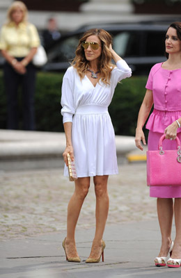 Sarah Jessica Parker and Kristin Davis at event of Seksas ir miestas 2 (2010)