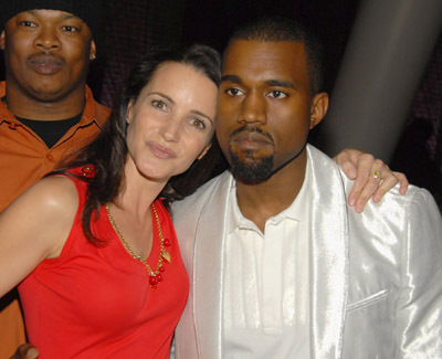 Kristin Davis and Kanye West