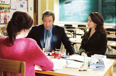 Still of Tim Allen, Kristin Davis and Zena Grey in The Shaggy Dog (2006)