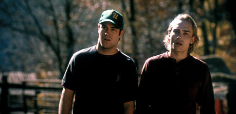 Still of James DeBello and Joey Kern in Cabin Fever (2002)