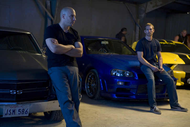 Still of Vin Diesel and Paul Walker in Greiti ir Isiute 4 (2009)