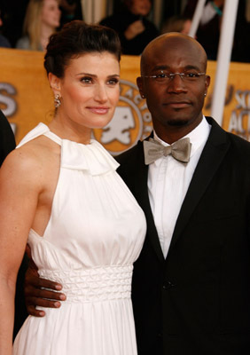 Taye Diggs and Idina Menzel