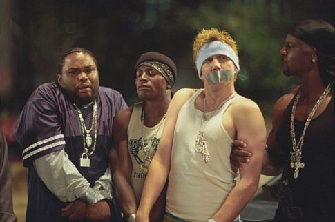 (l-r) Anthony Anderson, Taye Diggs, Jamie Kennedy, and Terry Crews