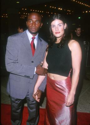 Taye Diggs and Idina Menzel at event of The Best Man (1999)