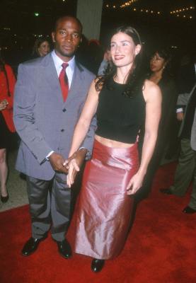 Taye Diggs and Idina Menzel at event of The Best Man (1999)