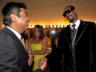Snoop Dogg and George Lopez