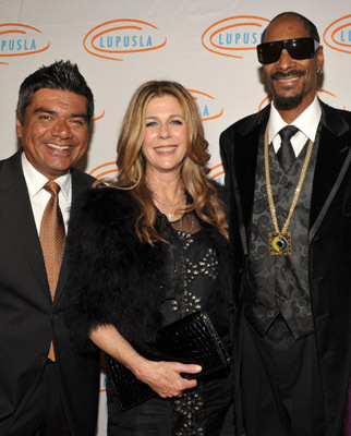 Rita Wilson, Snoop Dogg and George Lopez