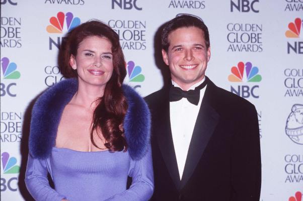 Roma Downey and Scott Wolf