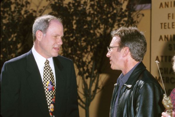 Tim Allen and Michael Eisner