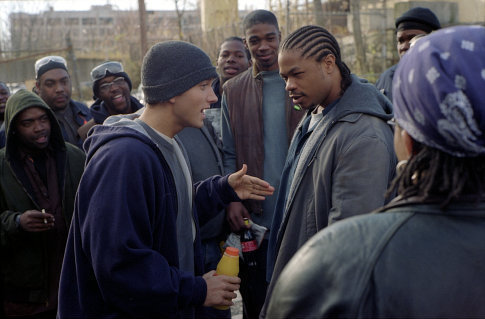 Still of Eminem and Xzibit in 8 mylia (2002)