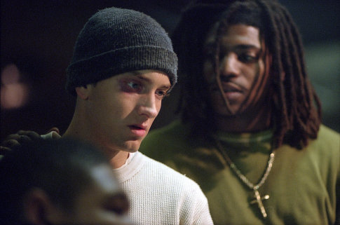 Still of Mekhi Phifer and Eminem in 8 mylia (2002)