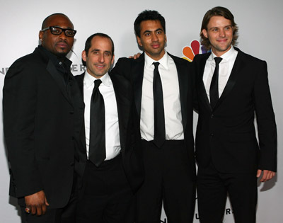Omar Epps, Peter Jacobson, Kal Penn and Jesse Spencer at event of The 66th Annual Golden Globe Awards (2009)