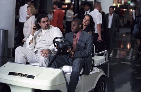 Still of Janeane Garofalo, Omar Epps and Heavy D in Big Trouble (2002)