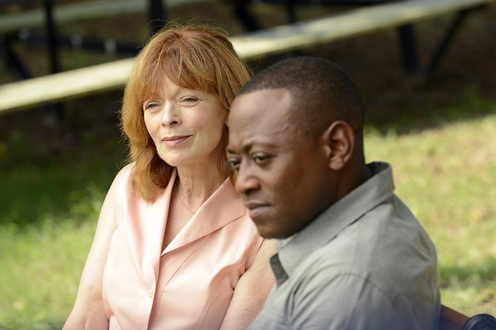 Still of Omar Epps and Frances Fisher in Resurrection (2013)