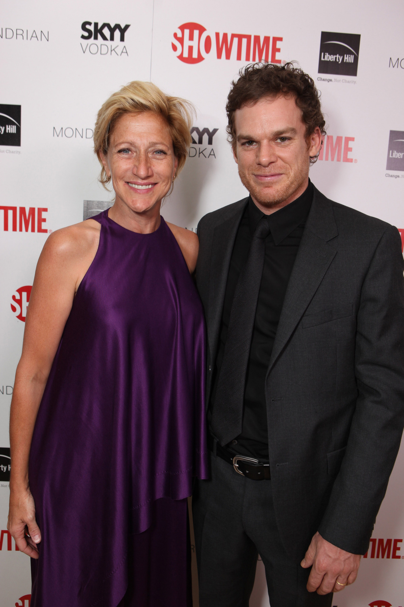 Edie Falco and Michael C. Hall