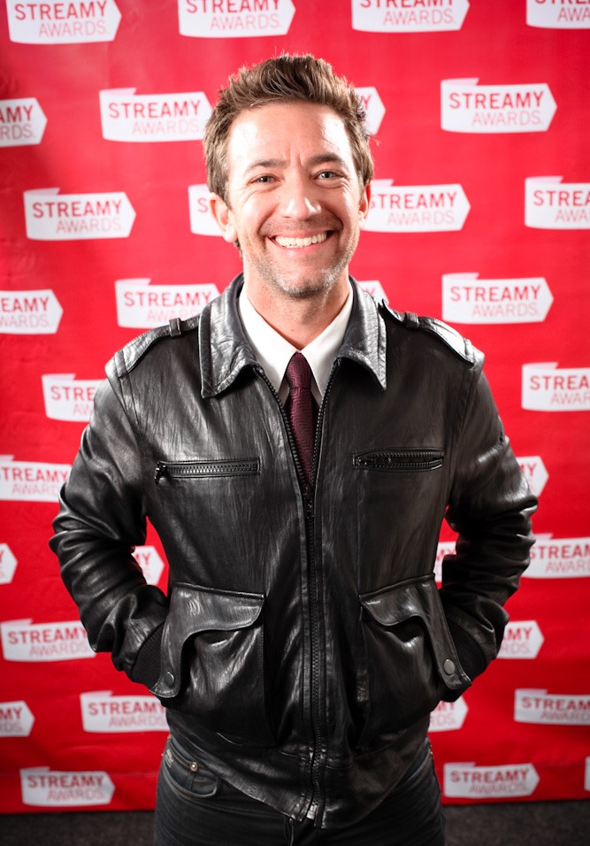 David Faustino arrives at the 1st Annual Streamy Awards at the Wadsworth Theatre on March 28, 2009 in Los Angeles, California.