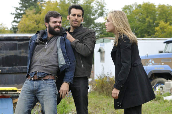 Still of Oded Fehr, Piper Perabo and Steve Wilkie in Covert Affairs (2010)