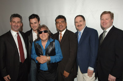José Feliciano, Freddie Prinze Jr., Gabe Kaplan and George Lopez