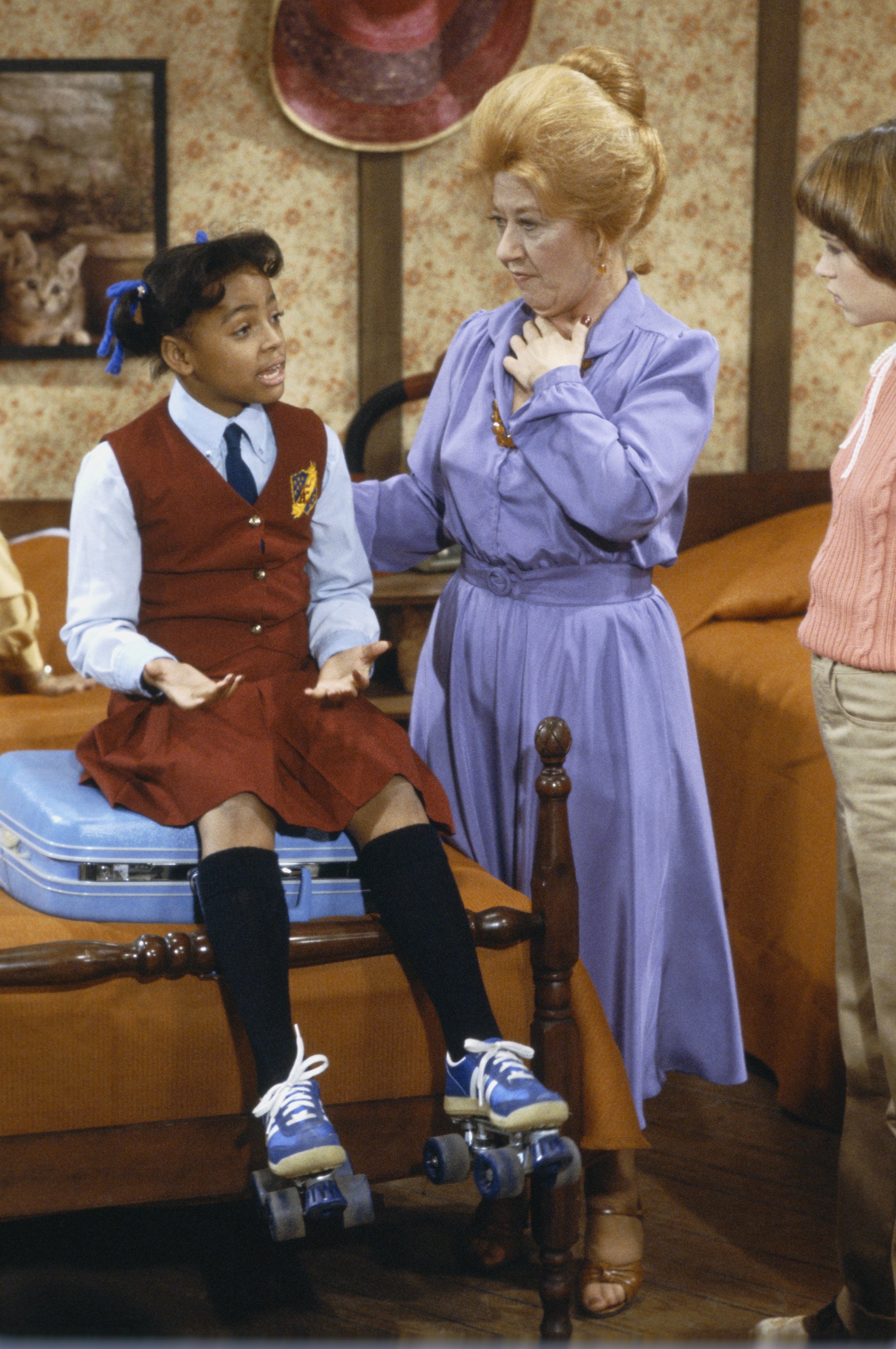 Still of Molly Ringwald, Kim Fields and Charlotte Rae in The Facts of Life (1979)