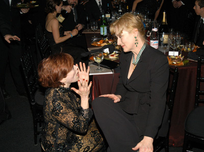 Meryl Streep and Frances Fisher