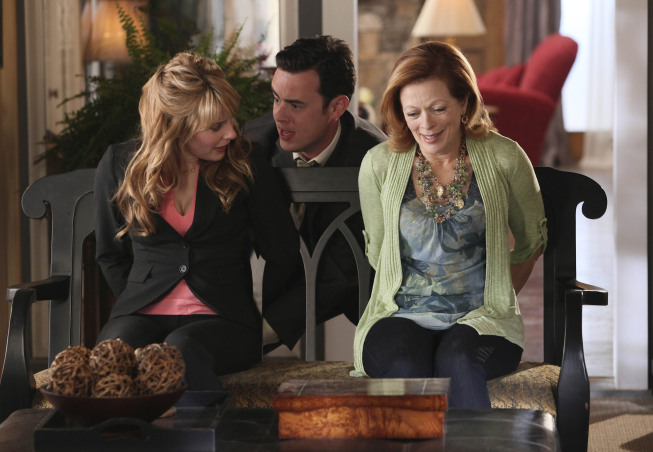 Still of Frances Fisher, Jack Colin and Jenny Wade in The Good Guys (2010)