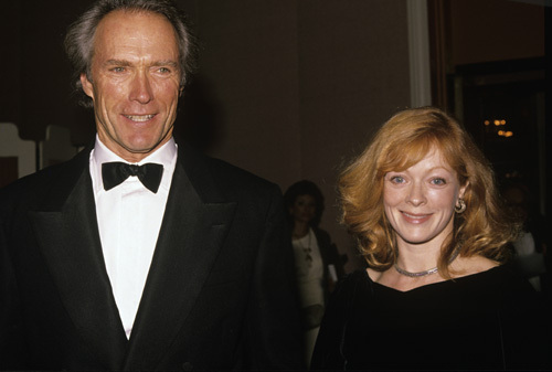 Clint Eastwood and Frances Fisher circa 1990