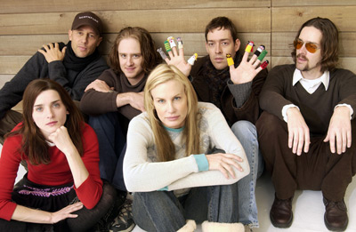 Daryl Hannah, Ben Foster, Jon Gries, Michele Hicks and Michael Polish at event of Northfork (2003)