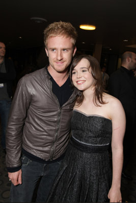 Ben Foster and Ellen Page at event of Juno (2007)