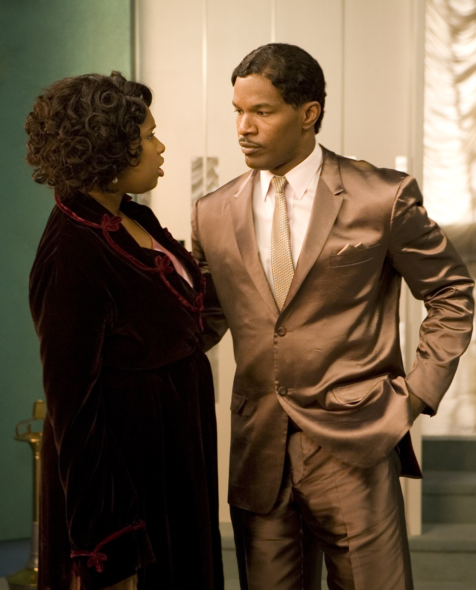 Still of Jamie Foxx and Jennifer Hudson in Dreamgirls (2006)