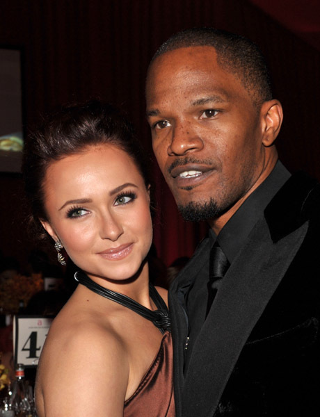 Jamie Foxx and Hayden Panettiere at event of The 82nd Annual Academy Awards (2010)