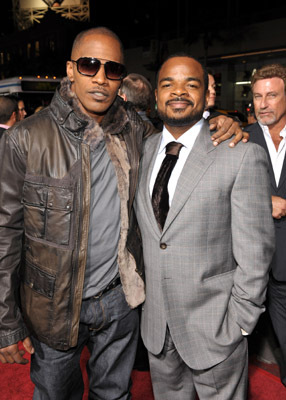 Jamie Foxx and F. Gary Gray at event of Law Abiding Citizen (2009)