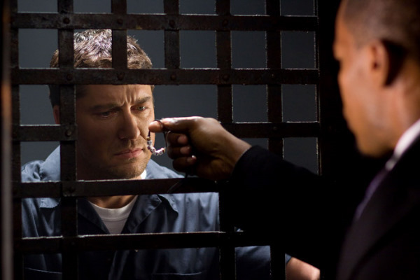 Still of Jamie Foxx and Gerard Butler in Law Abiding Citizen (2009)