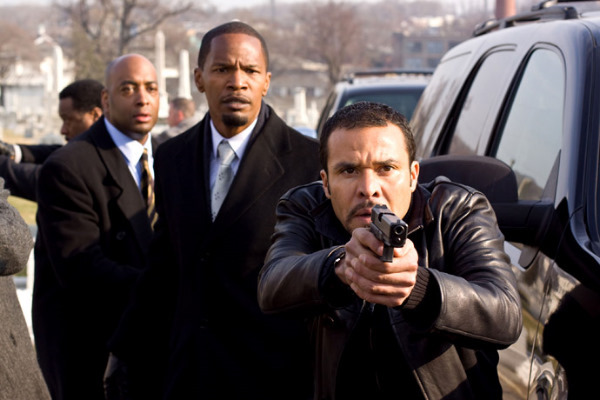 Still of Jamie Foxx, Michael Irby and Brian Distance in Law Abiding Citizen (2009)