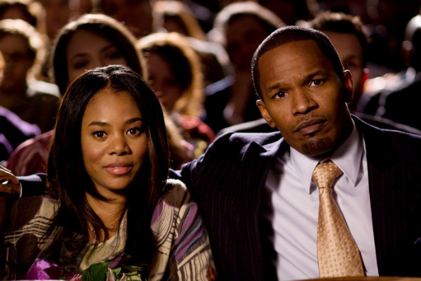 Still of Jamie Foxx and Regina Hall in Law Abiding Citizen (2009)