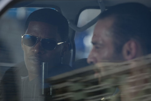 Still of Jamie Foxx and Ashraf Barhom in Karalyste (2007)