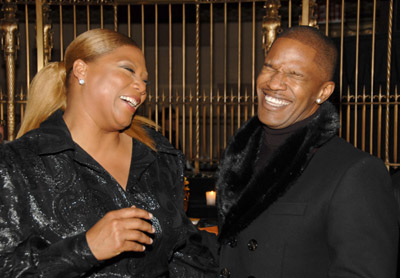 Queen Latifah and Jamie Foxx at event of Life Support (2007)