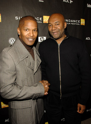 Jamie Foxx and Nelson George at event of Life Support (2007)