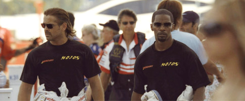 Still of Jamie Foxx and Colin Farrell in Miami Vice (2006)