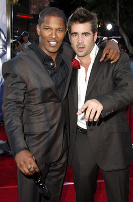 Jamie Foxx and Colin Farrell at event of Miami Vice (2006)