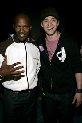 Jamie Foxx and Justin Timberlake at event of Nickelodeon Kids' Choice Awards '05 (2005)