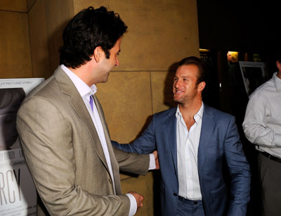 Scott Caan and Troy Garity at event of Mercy (2009)