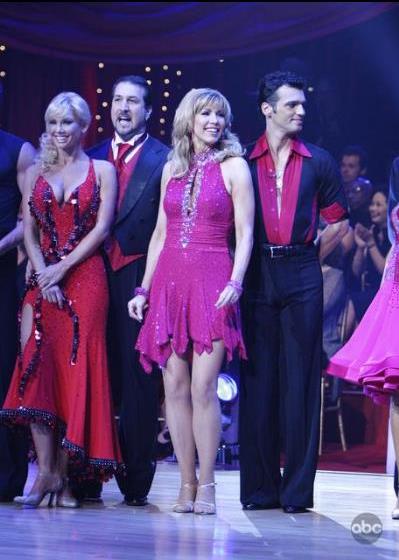 Still of Joey Fatone and Leeza Gibbons in Dancing with the Stars (2005)